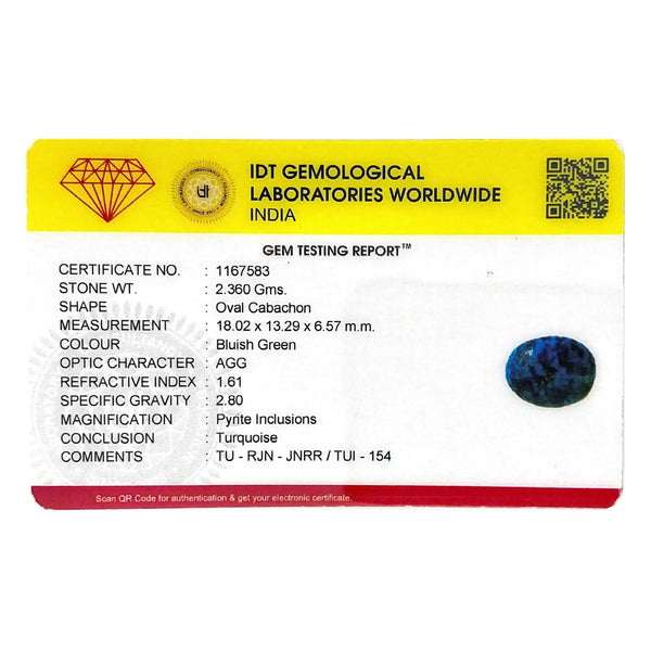 Irani Firoza - 11.8 Carat - Pramogh