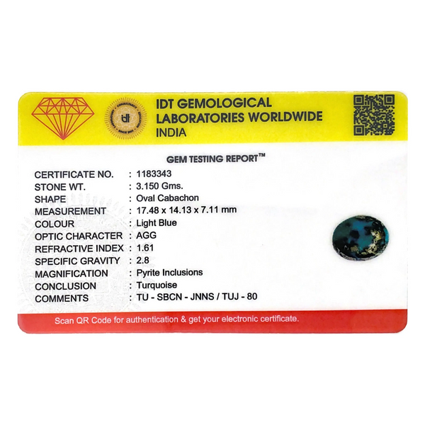 Irani Firoza - 15.75 Carat - Pramogh