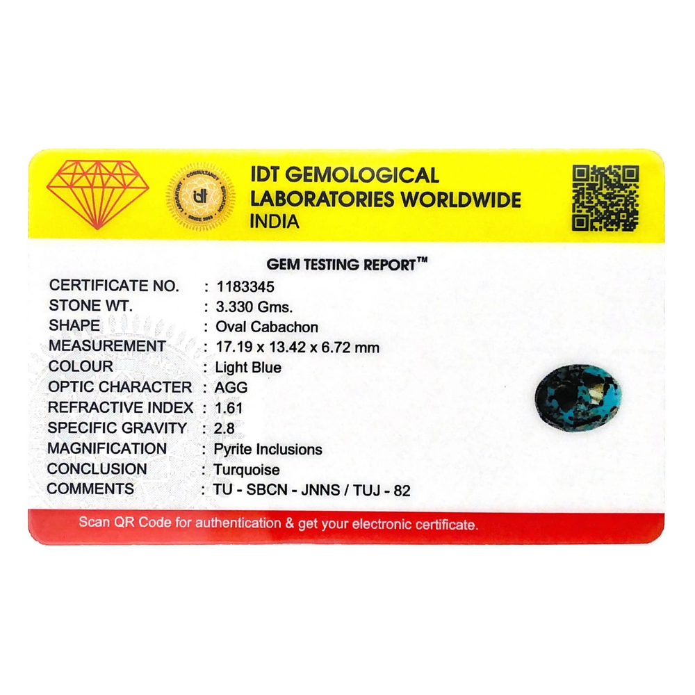 Irani Firoza - 16.65 Carat - Pramogh