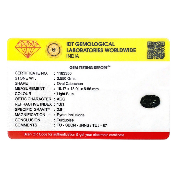 Irani Firoza - 17.75 Carat - Pramogh