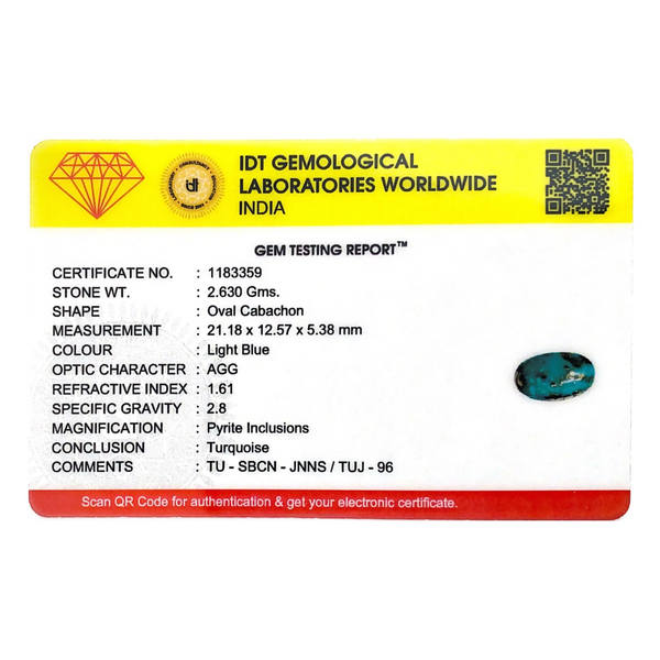 Irani Firoza - 13.15 Carat - Pramogh