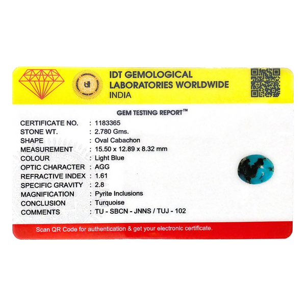 Irani Firoza - 13.9 Carat - Pramogh