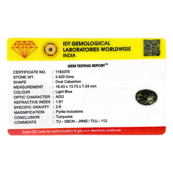 Irani Firoza - 17.1 Carat - Pramogh
