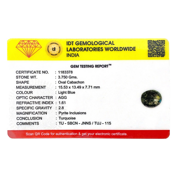 Irani Firoza - 18.75 Carat - Pramogh