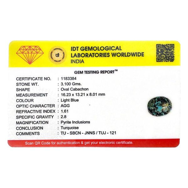 Irani Firoza - 15.5 Carat - Pramogh