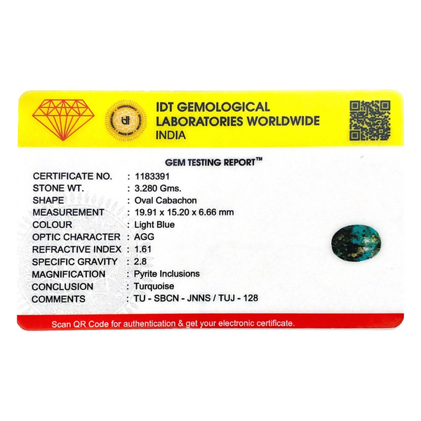 Irani Firoza - 16.4 Carat - Pramogh