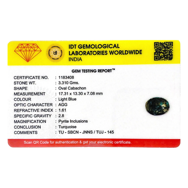 Irani Firoza - 16.55 Carat - Pramogh