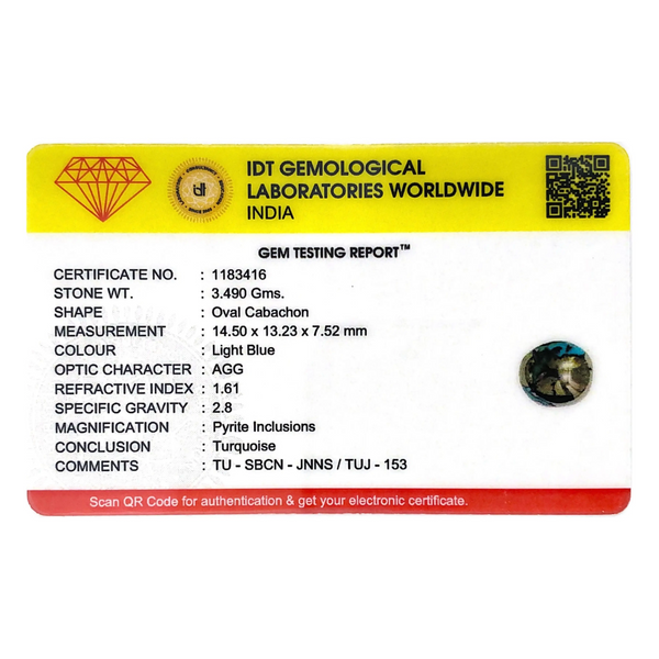 Irani Firoza - 17.45 Carat - Pramogh