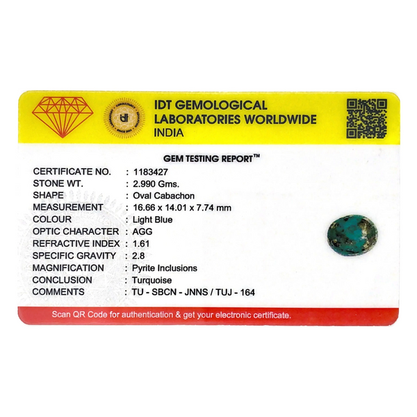 Irani Firoza - 14.95 Carat - Pramogh