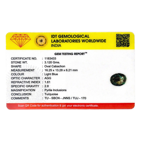 Irani Firoza - 15.6 Carat - Pramogh