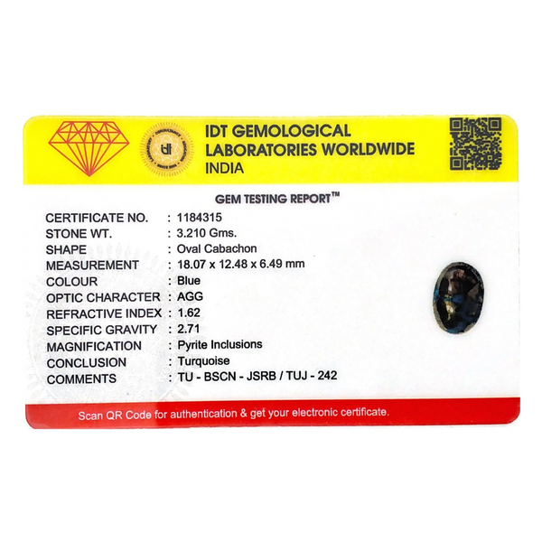 Irani Firoza - 16.05 Carat - Pramogh