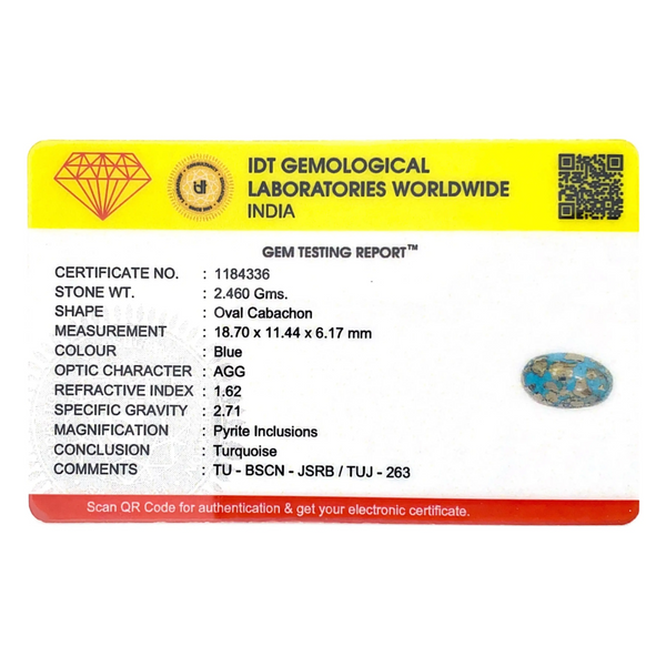 Irani Firoza - 12.3 Carat - Pramogh