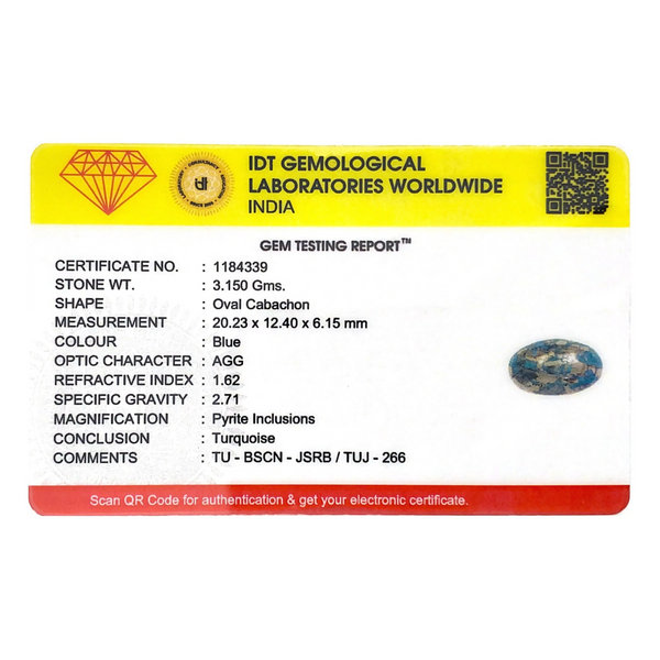 Irani Firoza - 15.75 Carat - Pramogh