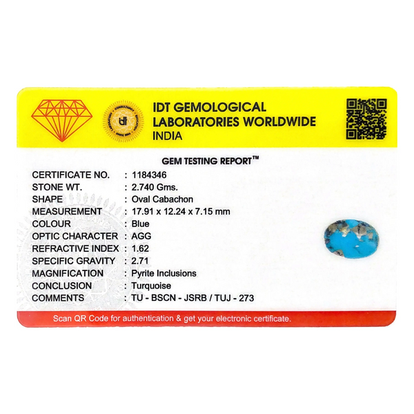 Irani Firoza - 13.7 Carat - Pramogh