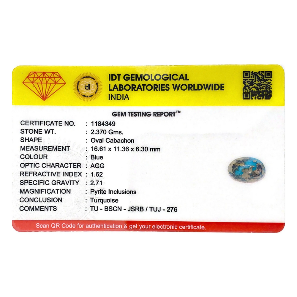 Irani Firoza - 11.85 Carat - Pramogh