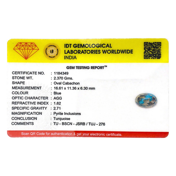 Irani Firoza - 11.85 Carat - Pramogh