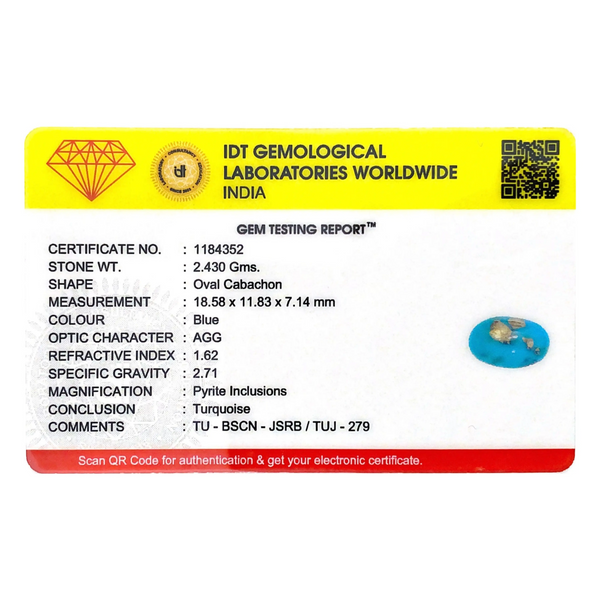 Irani Firoza - 12.15 Carat - Pramogh