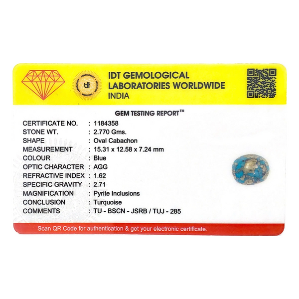 Irani Firoza - 13.85 Carat - Pramogh
