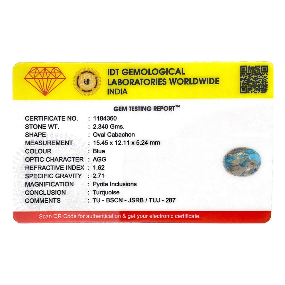 Irani Firoza - 11.7 Carat - Pramogh