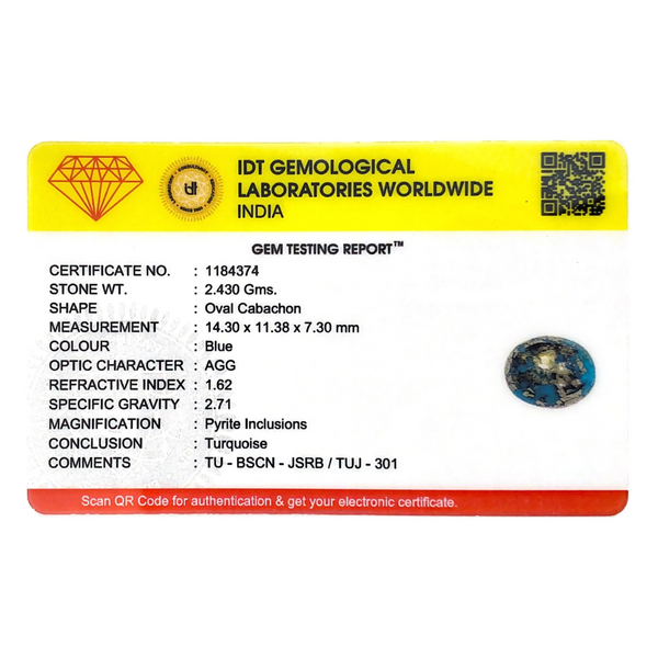 Irani Firoza - 12.15 Carat - Pramogh
