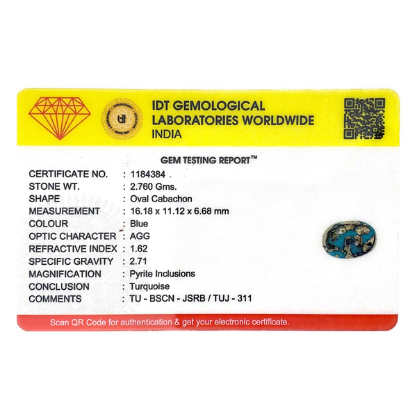 Irani Firoza - 13.8 Carat - Pramogh