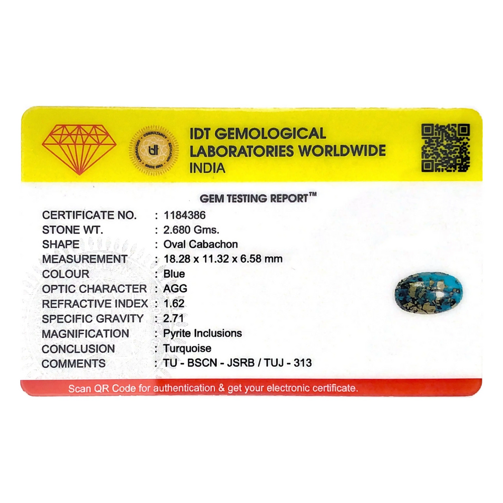 Irani Firoza - 13.4 Carat - Pramogh