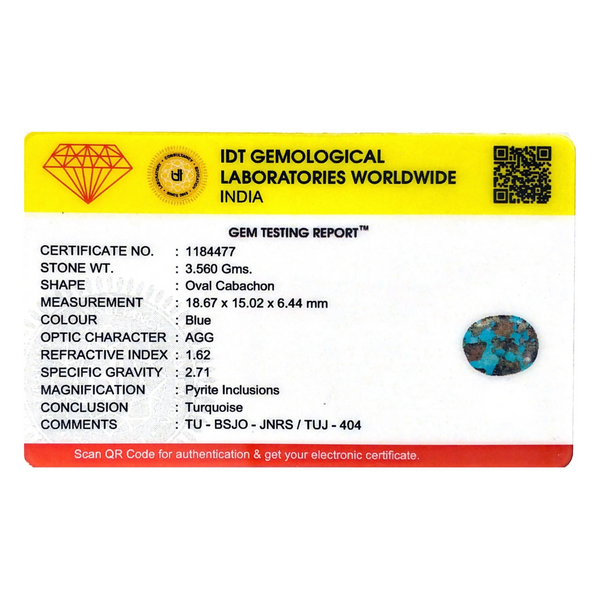 Irani Firoza - 17.8 Carat - Pramogh