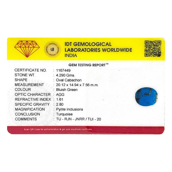 Irani Firoza - 21.45 Carat - Pramogh