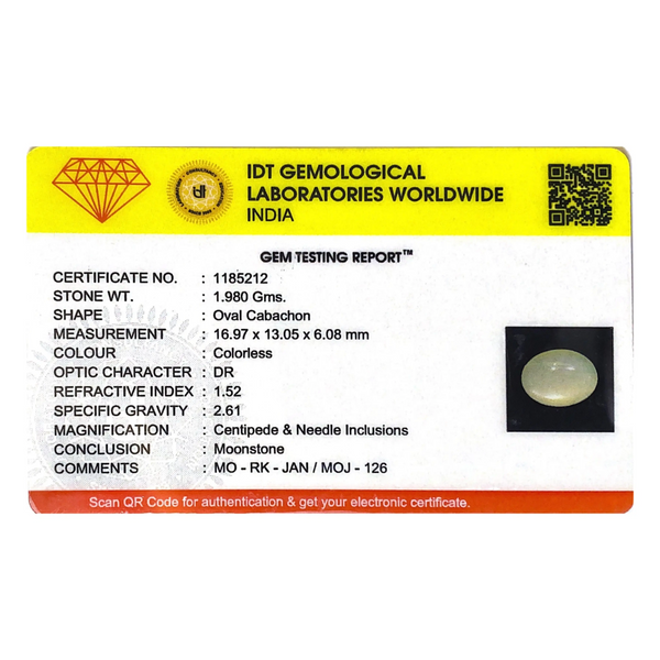 Moonstone - 9.9 Carat