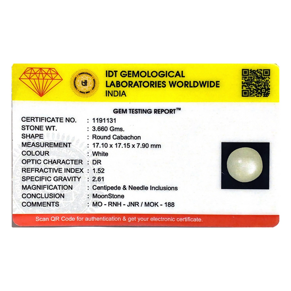 Moonstone - 18.3 Carat