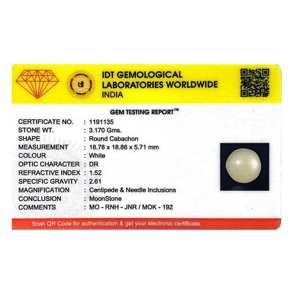 Moonstone - 15.85 Carat