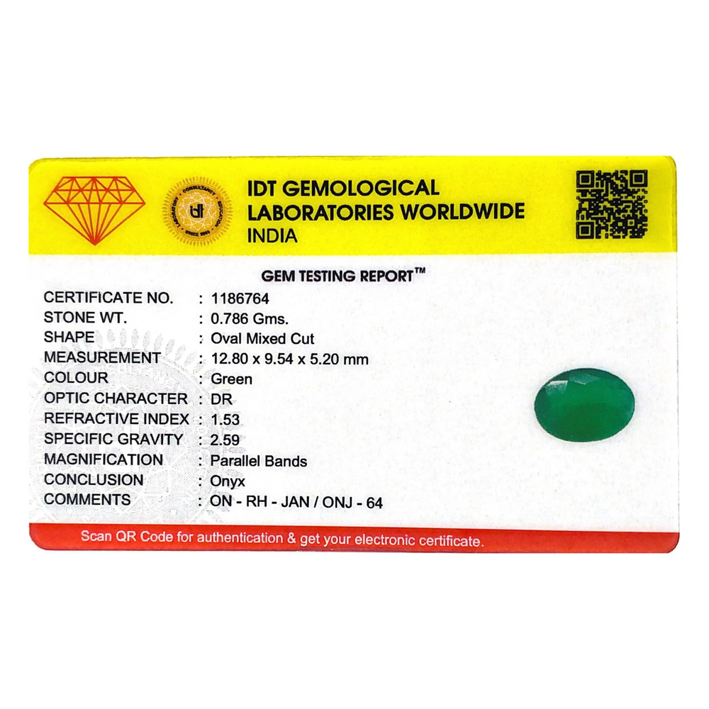 Onyx (Sabza) - 3.93 Carat