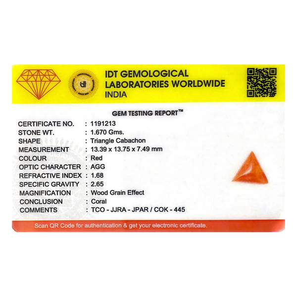 Red Coral - 8.35 Carat