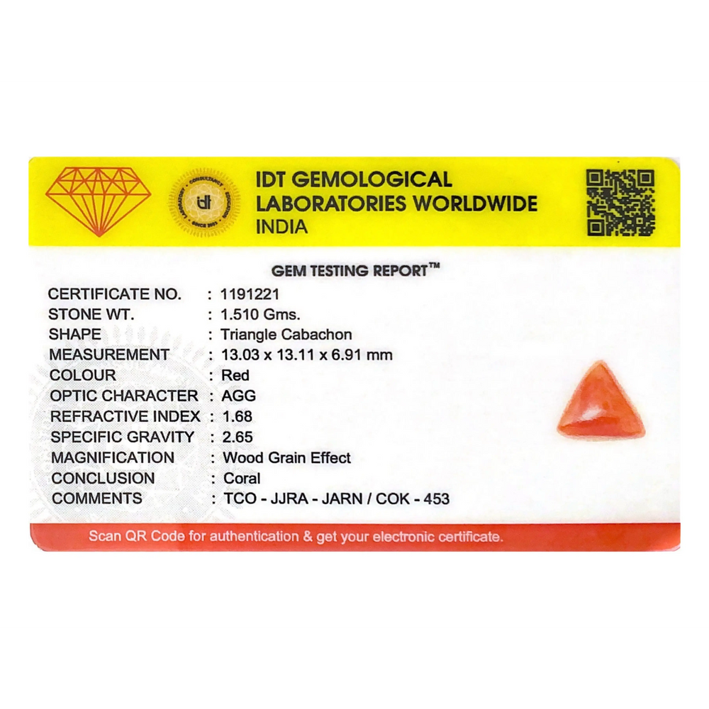 Red Coral - 7.55 Carat
