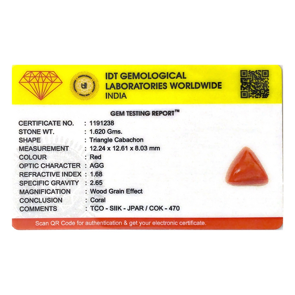 Red Coral - 8.1 Carat