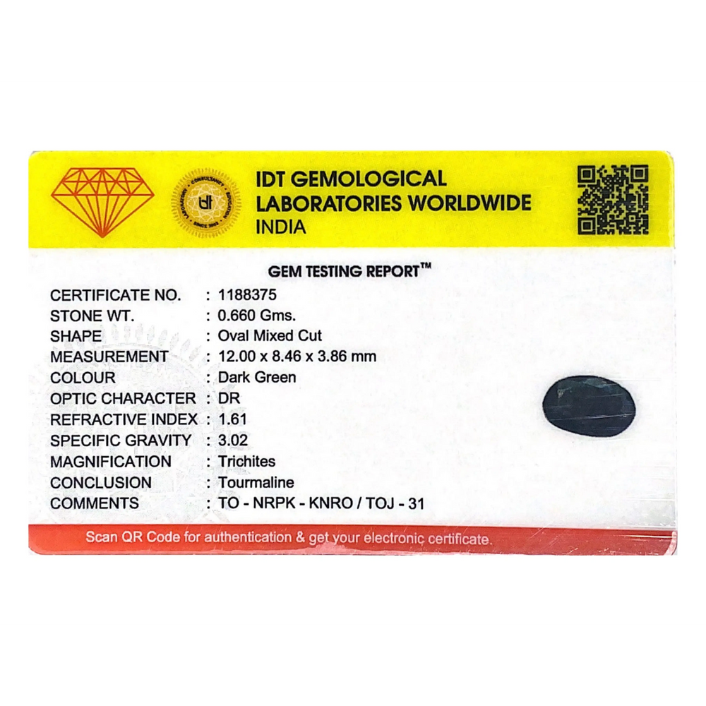 Tourmaline - 3.3 Carat