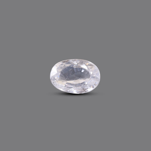 Natural White Zircon - 7.9 Carat - Pramogh