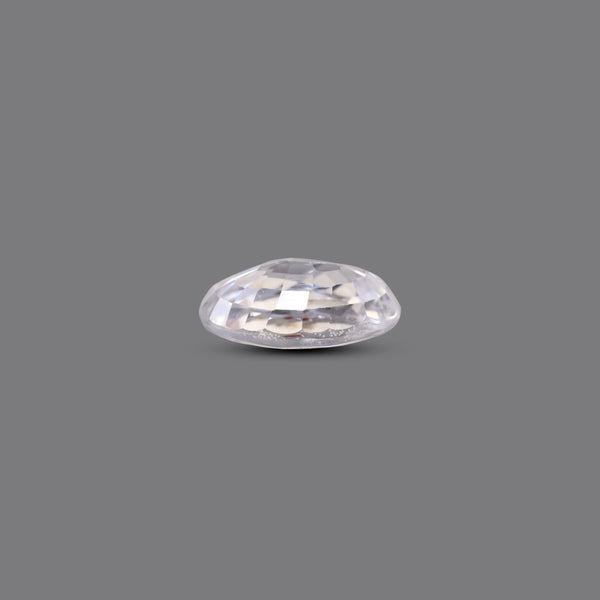 Natural White Zircon - 7.9 Carat - Pramogh