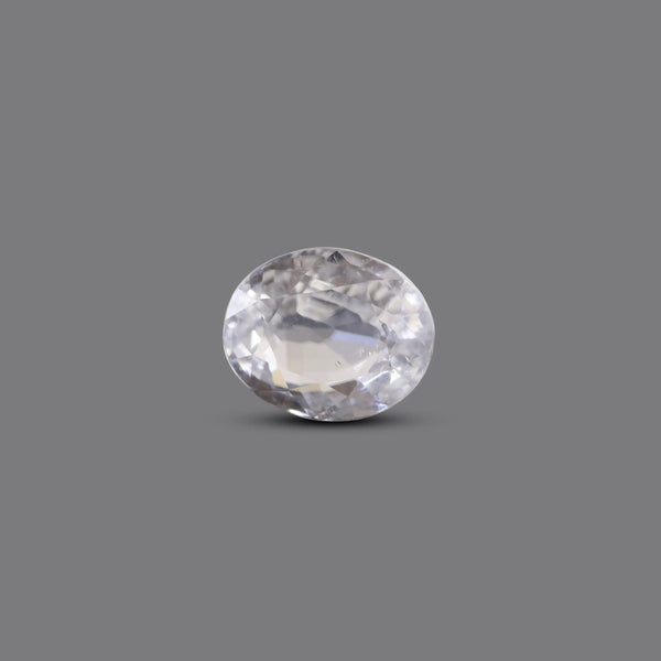 Natural White Zircon - 7.25 Carat - Pramogh
