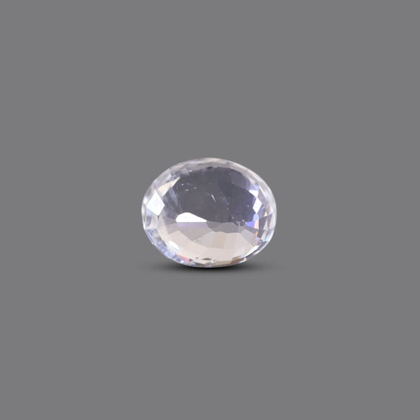 Natural White Zircon - 7.25 Carat - Pramogh