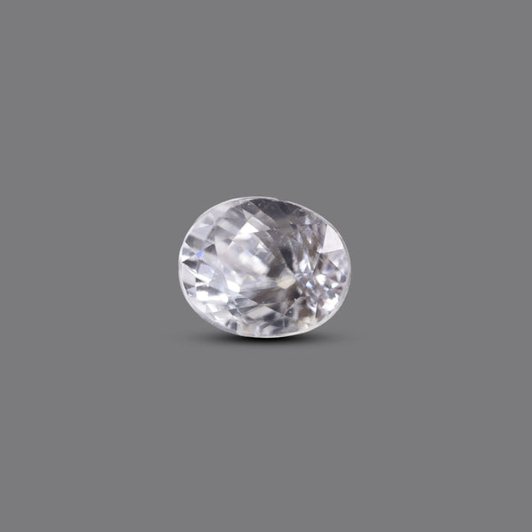 Natural White Zircon - 7.7 Carat - Pramogh