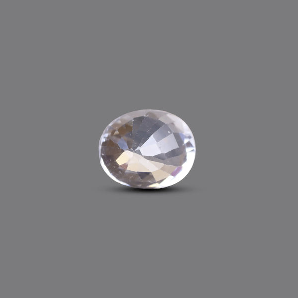 Natural White Zircon - 7.7 Carat - Pramogh