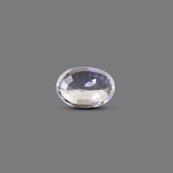Natural White Zircon - 7.2 Carat - Pramogh