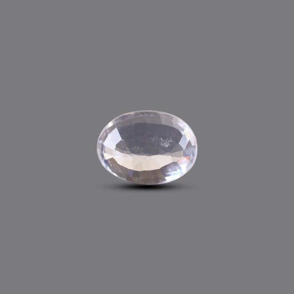 Natural White Zircon - 7.35 Carat - Pramogh