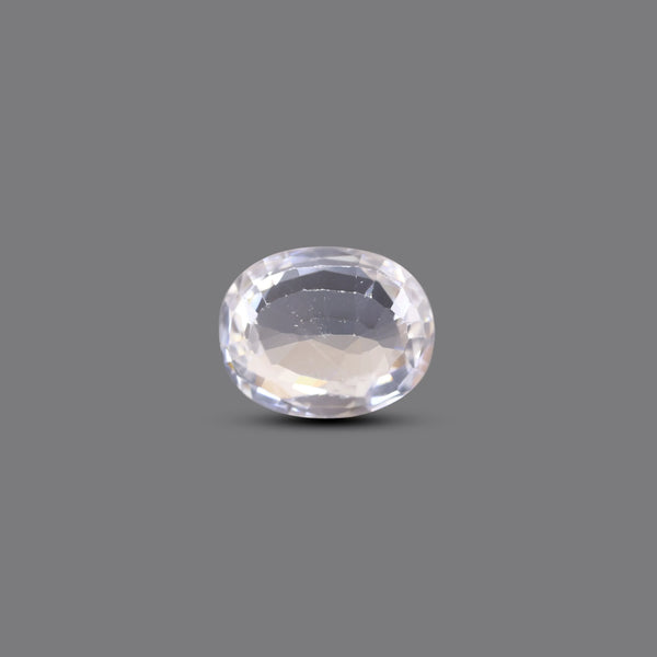 Natural White Zircon - 9.65 Carat - Pramogh