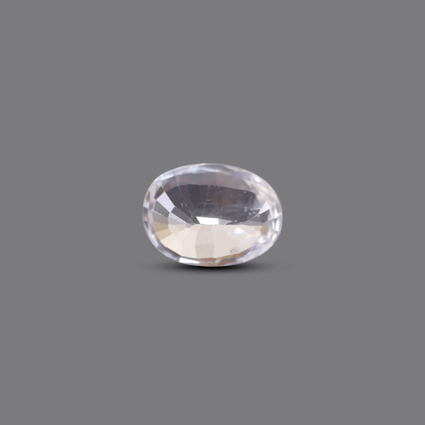 Natural White Zircon - 6.85 Carat - Pramogh