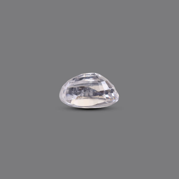 Natural White Zircon - 6.85 Carat - Pramogh