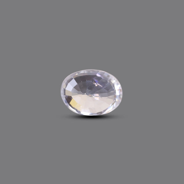 Natural White Zircon - 7.65 Carat - Pramogh