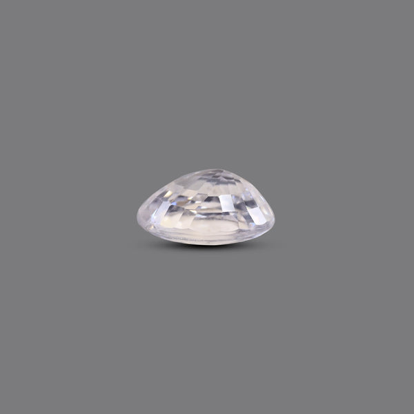 Natural White Zircon - 7.65 Carat - Pramogh