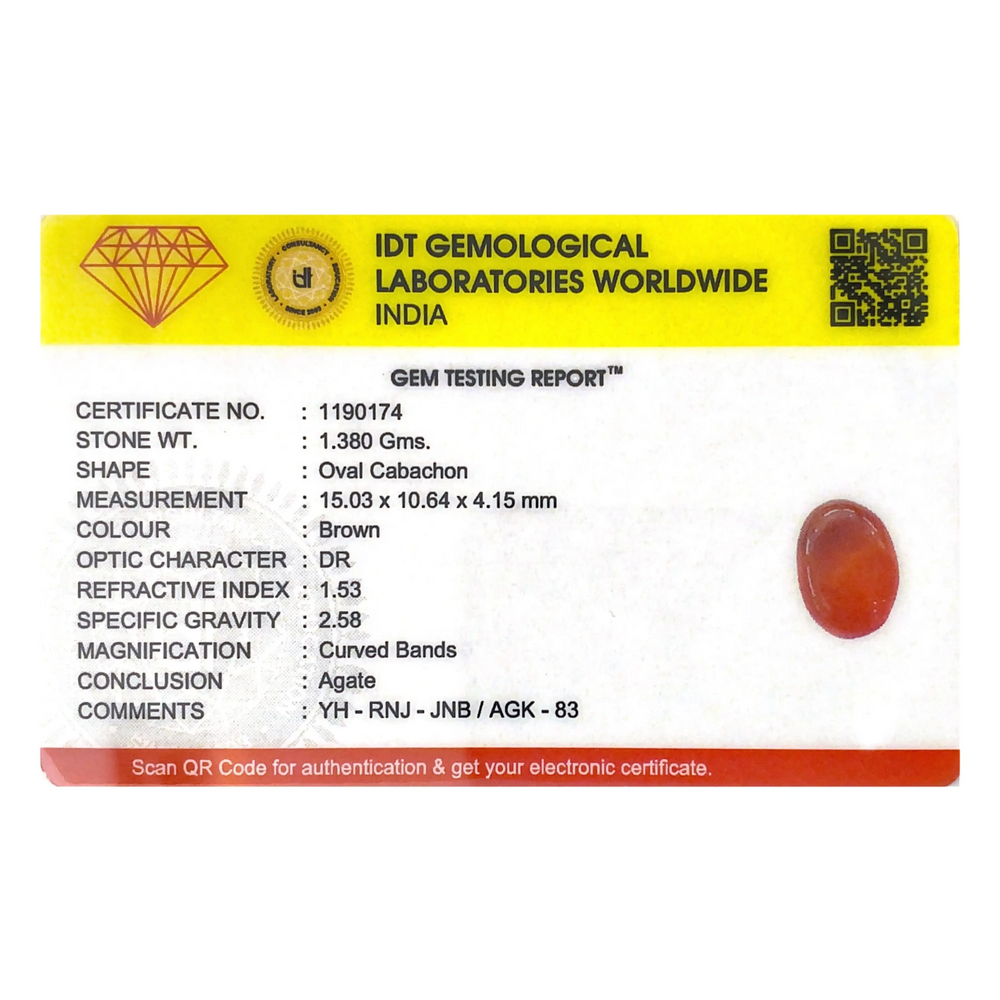 Yemeni Aqeeq - 6.9 Carat